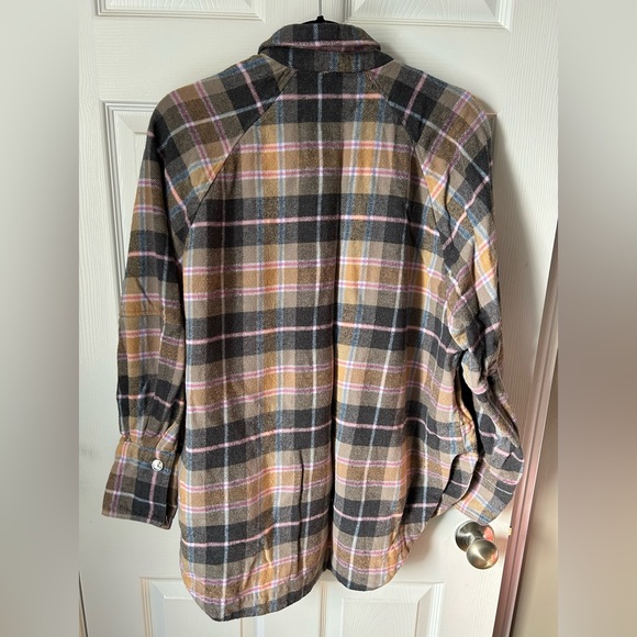 ZARA Shirt/ Shacket Plaid Flannel - Picture 2 of 10